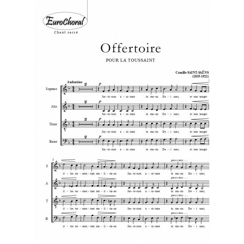 OFFERTOIRE (Choeur)