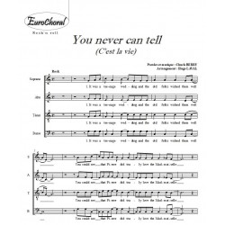 YOU NEVER CAN TELL (Choeur)