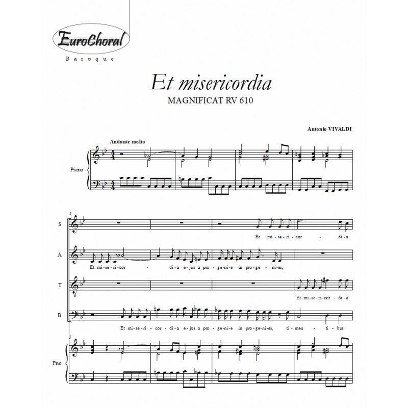 ET MISERICORDIA (Vivaldi)