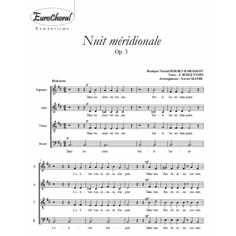 NUIT MERIDIONALE (Rimsky-Korsakov)