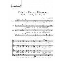 PRES DU FLEUVE ÉTRANGER (Chœur)