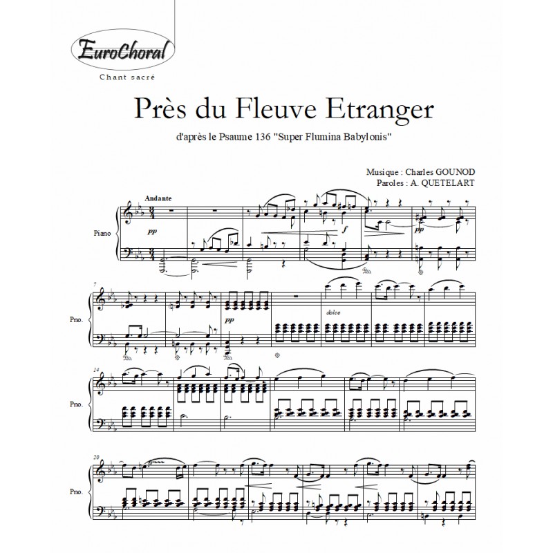 PRES DU FLEUVE ÉTRANGER (Conducteur)