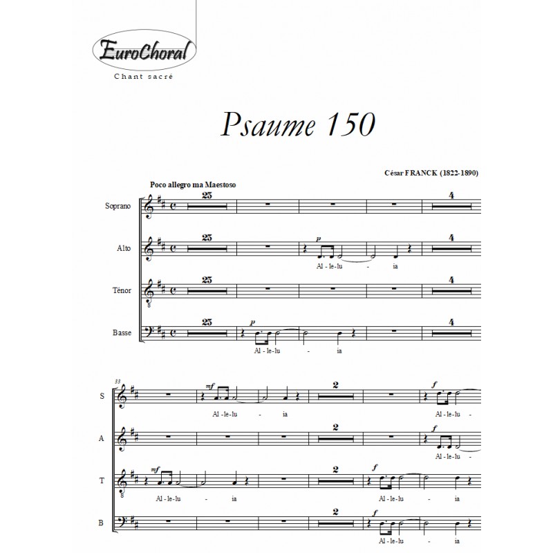 PSAUME 150 (Choeur)