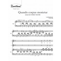 QUANDO CORPUS MORIETUR (Stabat mater)