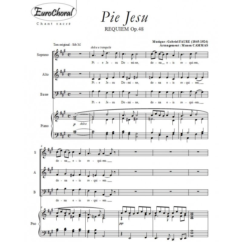 PIE JESU (Extrait du Requiem)