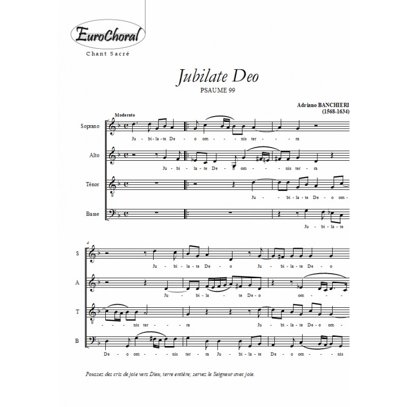 JUBILATE DEO