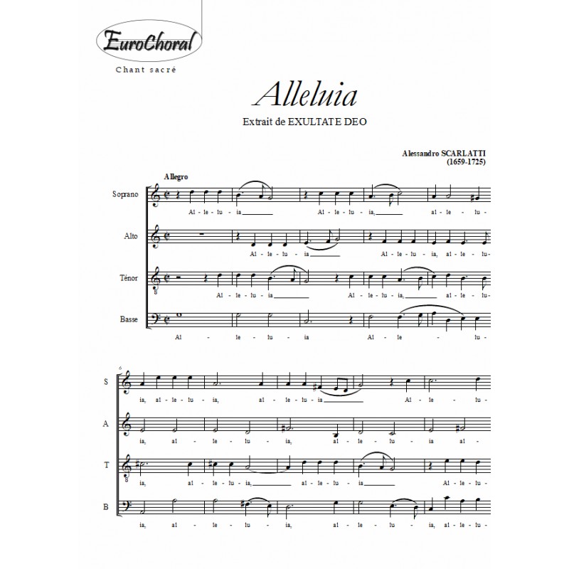 ALLELUIA (Exultate Deo)