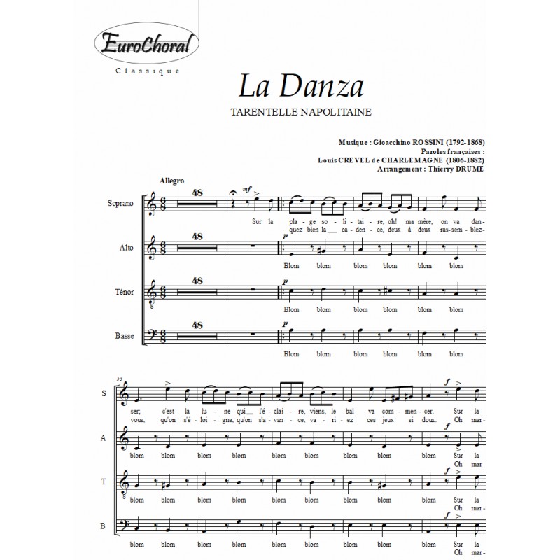 DANZA (LA) (Choeur)