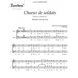 CHOEUR DE SOLDATS (A.E.M Grétry)