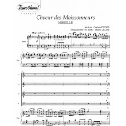 CHOEUR DES MOISSONNEURS (Gounod)