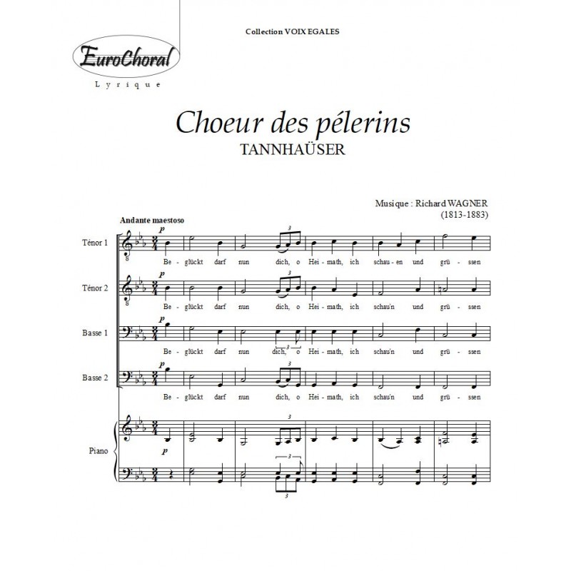 CHŒUR DES PÈLERINS (Wagner)