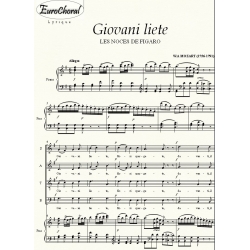 GIOVANI LIETE (Les noces de Figaro)