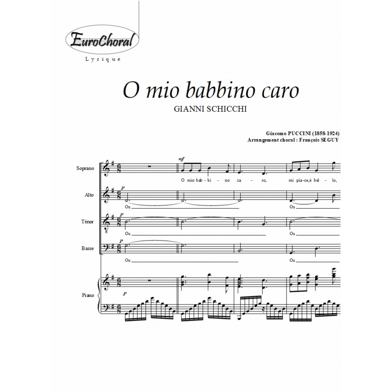 O MIO BABBINO CARO (Gianni Schicchi)