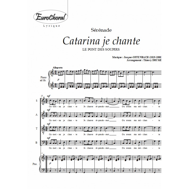 Catarina je chante (Le Pont des Soupirs)