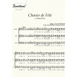 CHOEUR DE FETE (La Périchole) (Choeur)