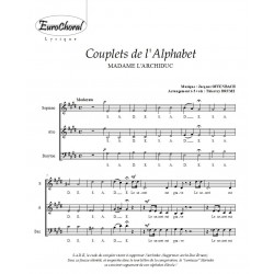 COUPLETS DE L'ALPHABET