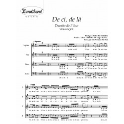 DE CI DE LA (Duetto de l'âne) (Choeur)