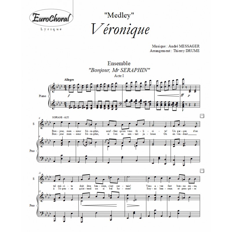 Medley VERONIQUE (conducteur)